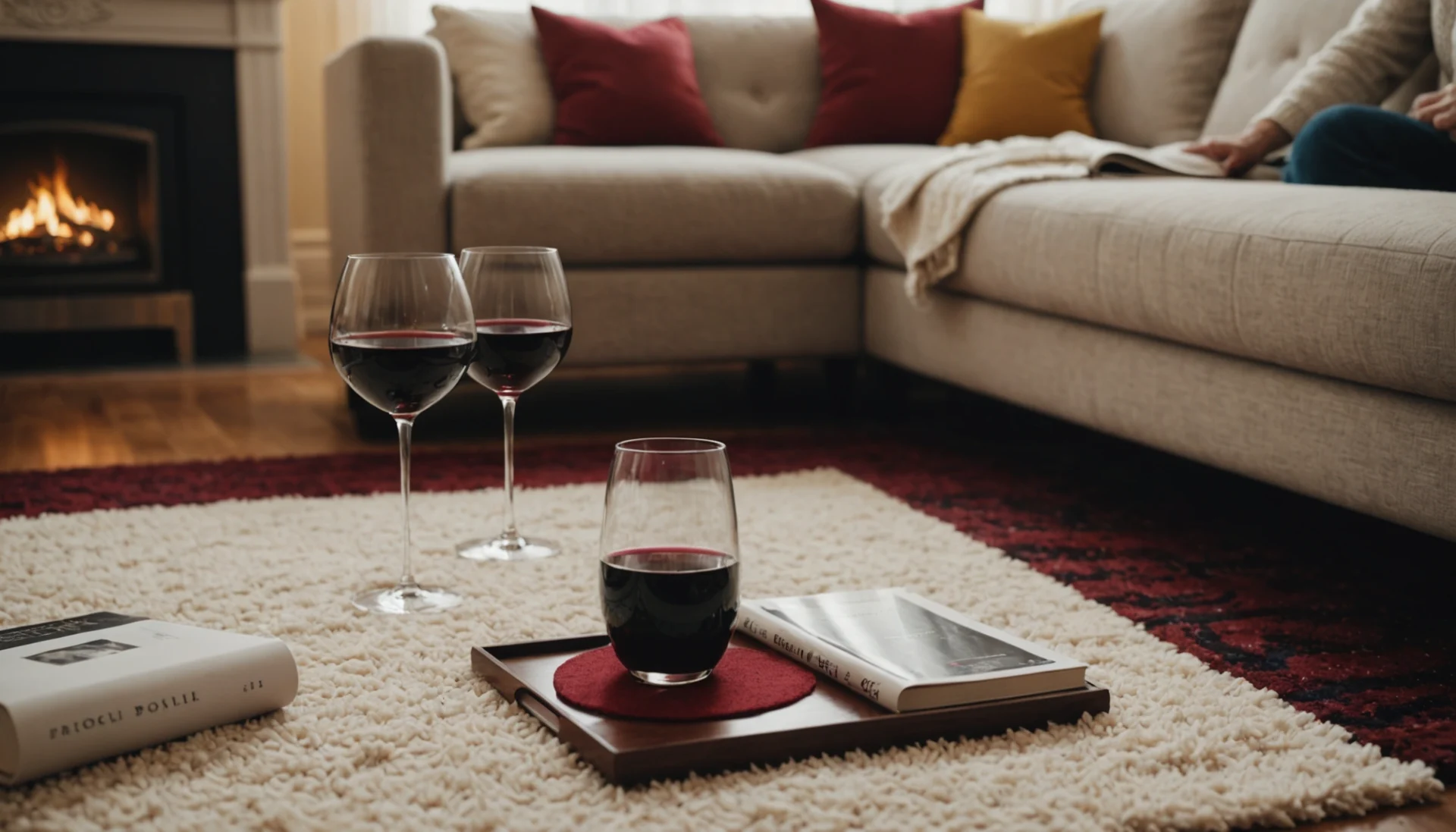 enlever les taches de vin rouge sur un tapis