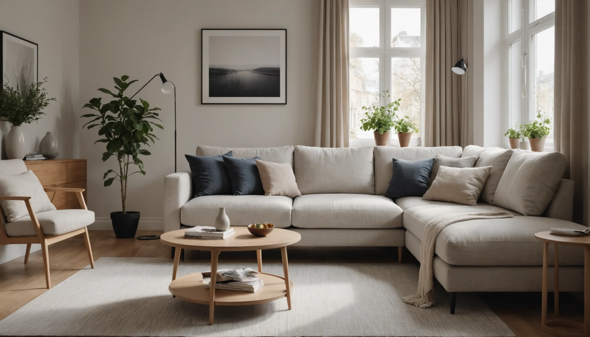 canapé avec assise de 55 cm