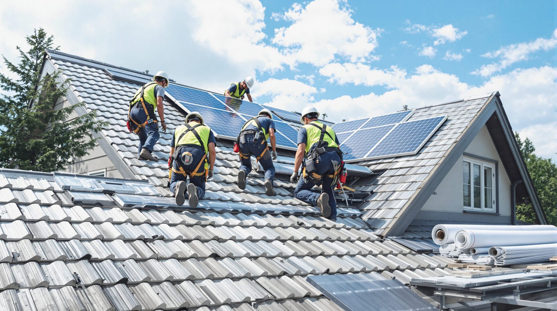 Techniques modernes de réparation de toiture durable