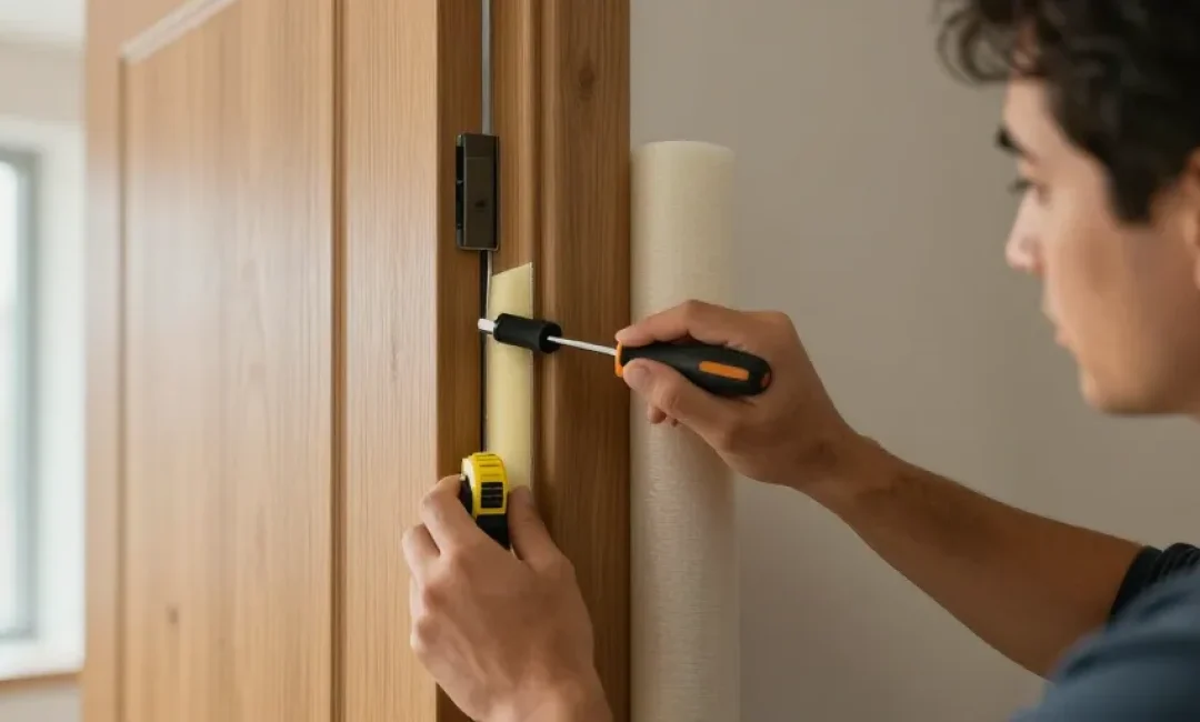 comment isoler une porte du bruit