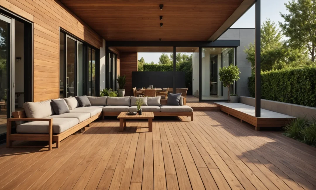 panneaux terrasse bois