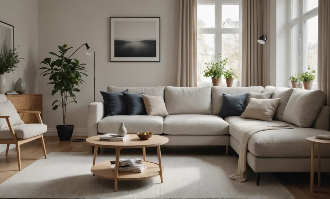 canapé avec assise de 55 cm